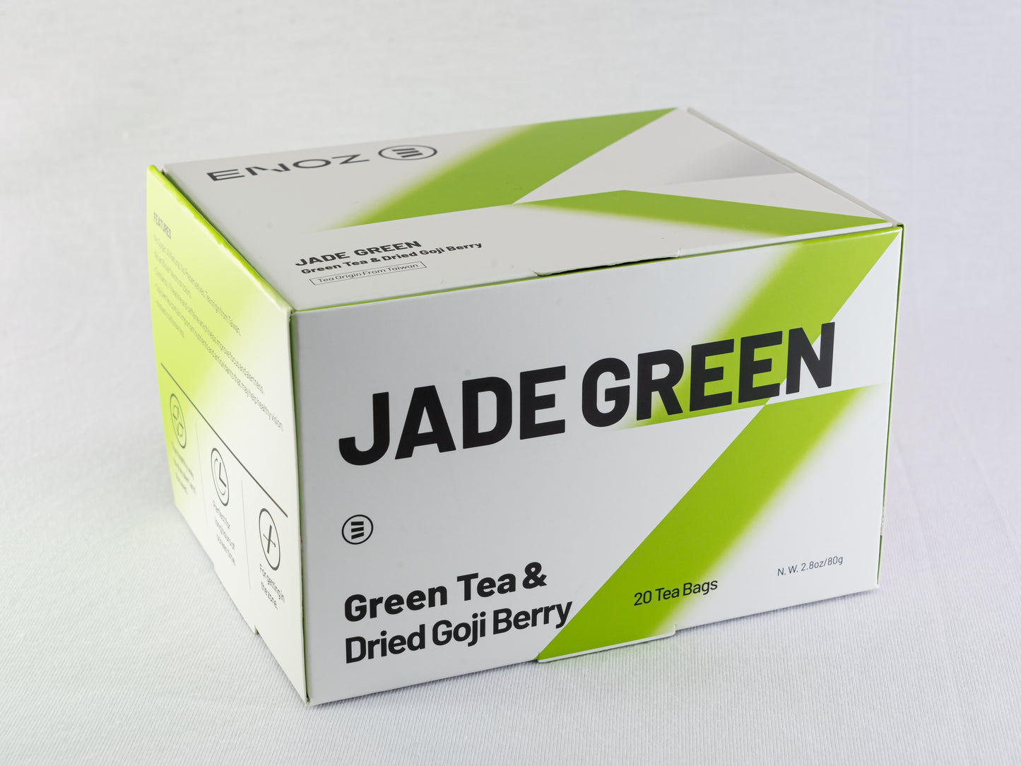 JADE GREEN TEA 茉莉綠茶 台灣高山茶葉+枸杞 天然甜味及淡雅茉莉花香風味